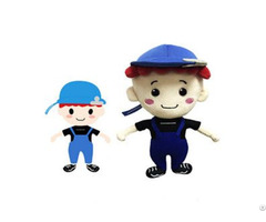 Custom Handsome Small Stuffed Soft Plush Girl Boy Dolls