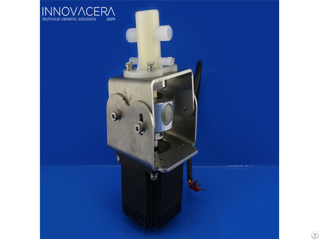 99 Percent Alumina Valveless Ceramic Plunger Pump Assembly And Dispensors Spool Valve