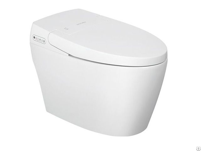 Electric Leakage Protection Computerized Toilet With Waterproof Cover