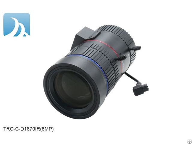 4k 8mp 16 70mm Lens With C Mount