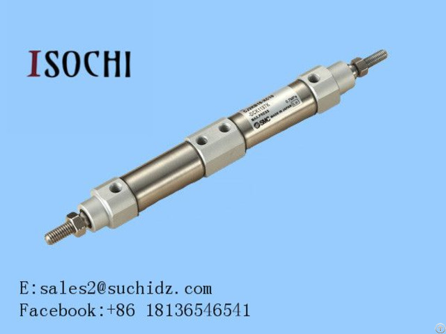 Smc Pneumatic Components Air Cylinder For Pcb Boring Machine