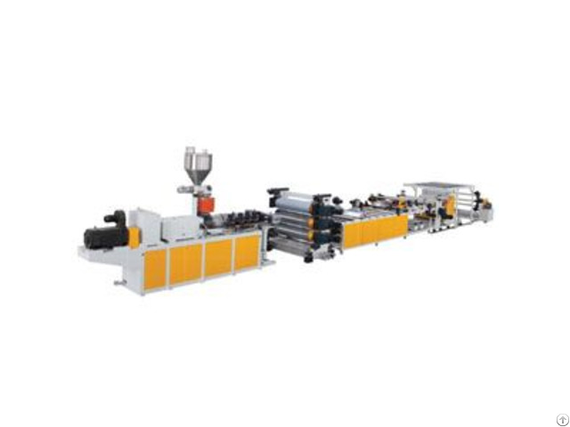 Pvc Rigid Sheet Line For Sandwich Board