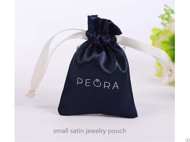 Satin Jewelry Pouch