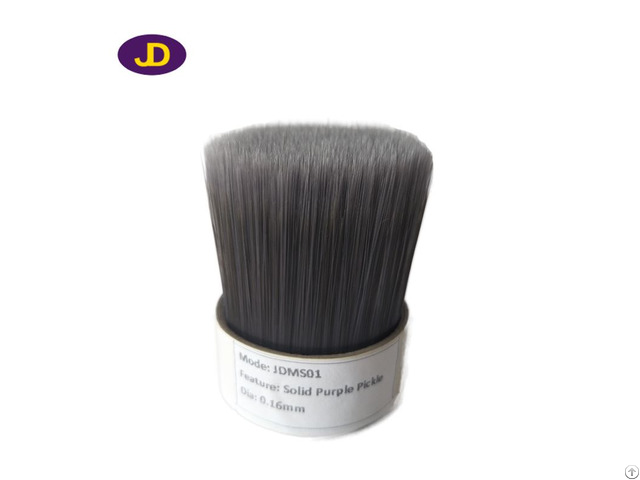 Manufacturer Customized Pbt Hollow Grey Tapered Brush Filaments