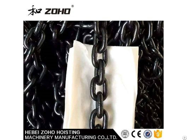 High Load Iron Thick Black Lifting Chain