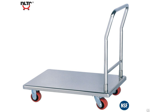 Stainless Steel Knock Down Platform Handcart