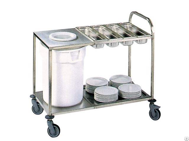 Stainless Steel Clearing Carts