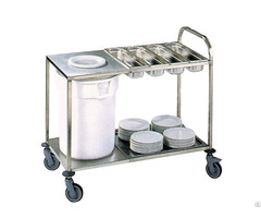 Stainless Steel Clearing Carts