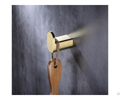 Washroom Brass Robe Hook Single