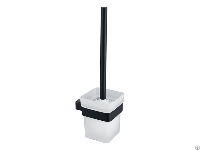 Hot Sale Home Wall Black Toilet Brush Holder