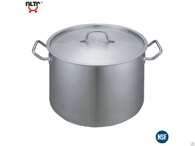 Short Body Stainless Steel Pot With Compound Bottom 03 Style