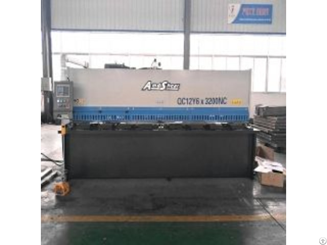 Amd 357 Cnc Electric Hydraulic Shearing Machine