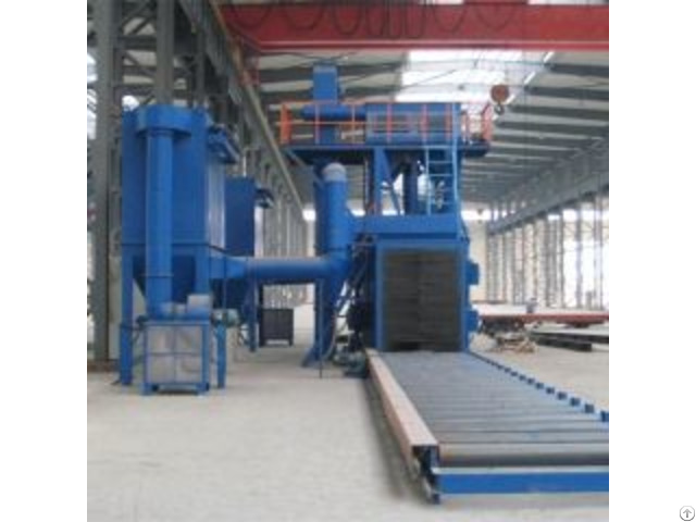 Q69 Roller Conveyor Shot Blasting Machine