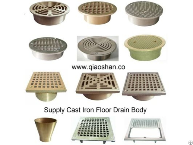 Bronze Strainer And Cleanout Top