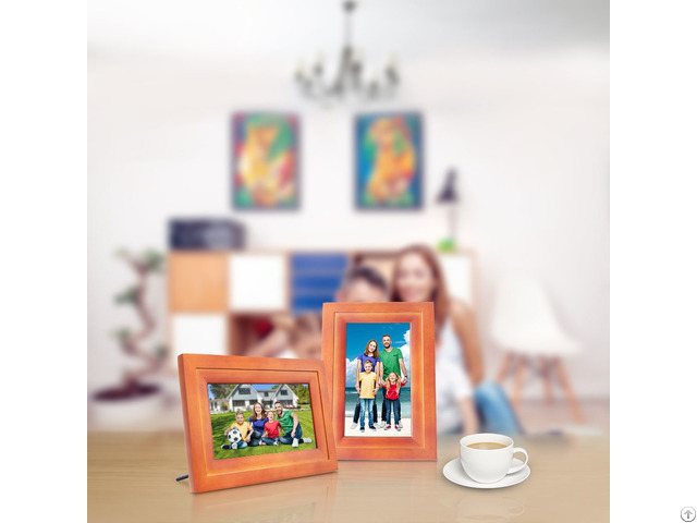 Hdgenius 7 Inch Digital Photo Frame Wifi Ips Panel Touchscrren