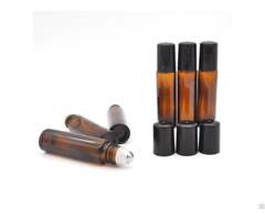 10ml Amber Glass Roll On Bottle