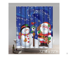 Snowman Shower Curtain