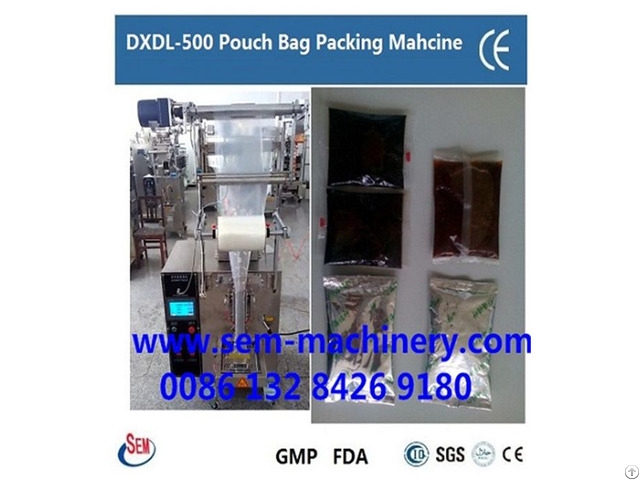 Bottle Shape Sachet Liquid Packing Machine