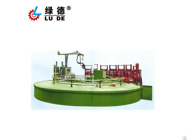 Ld 605 Automatic Rotary Table And Pu Machine For Car Seat Mat Pillow