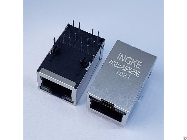 Ingke Ykgu 8500bnl Direct Substitute 7499110124 1 Port 1000 Base T Magnetic Modular Rj45 Jacks