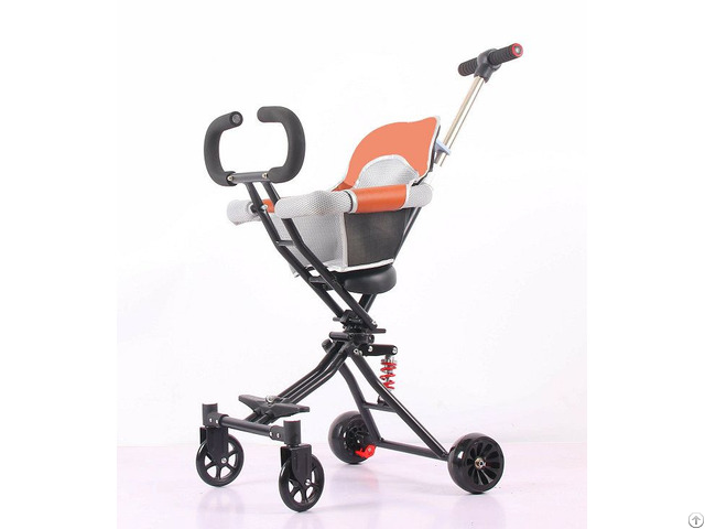 China Portable Baby Walker One Key Foldable