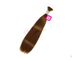 Bulk Body Wavy Hair Dark Brown Color