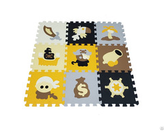 Odorless Eva Foam Pirate Puzzle Mat Flooring