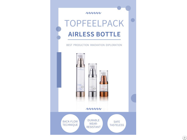 Different Capacity 15 30 50ml Korea Cosmetic Pump Lotion Bottle Package From Manufacturer