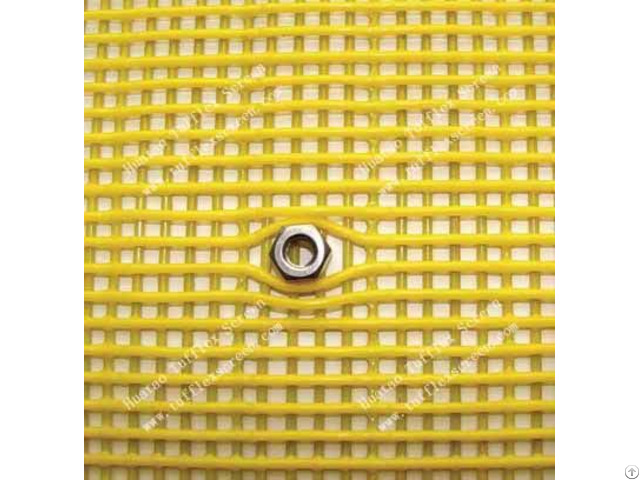 Steel Wire Rope Core Polyurethane Mesh