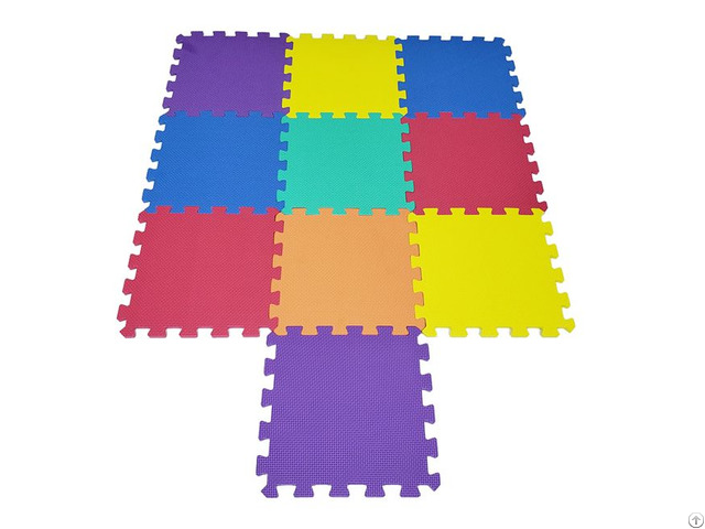 Odorless Interlocking Eva Plain Puzzle Foam Indoor Playground Mat