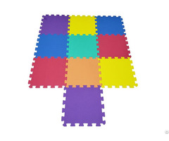 Odorless Interlocking Eva Plain Puzzle Foam Indoor Playground Mat