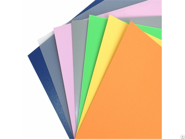 Outdoor Polypropylene Waterproof Thin Black Plastic Sheet With Signs Manufacturer