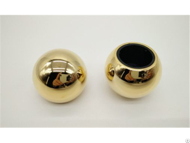 Real Gold Zamac Round Cap