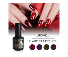 Roniki Hot Flame Cat Eye Gel Polish