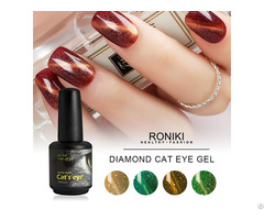 Roniki Diamond Cat Eye Gel Polish