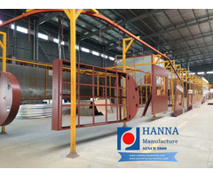 Electrostatic Powder Coating Line Machines For Metal Finishing Process