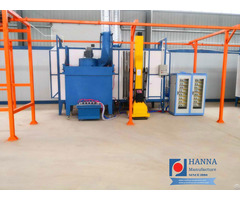 Automatic Pvc Powder Coating Machine For Metal Parts