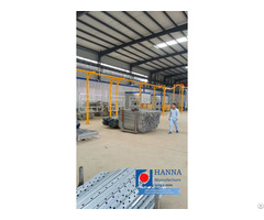 High Efficiency Automatic Plastic Powder Coating Line