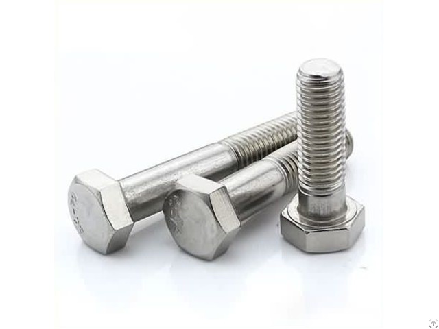 Din960 Fine Half Thread Hex Head Bolt