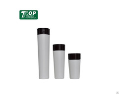 Simple Slim Plastic Packaging Light White Pp Cosmetic Bottle