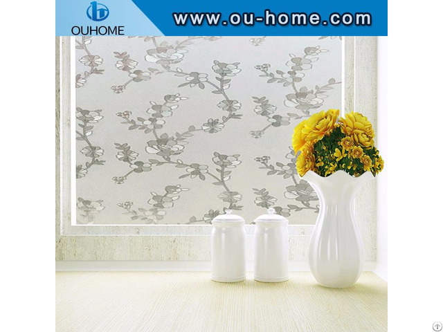 H16206 Glue Free Self Adhesive Window Film Static Protection Invisible Glass Sticker