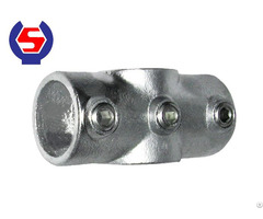 Malleable Iron Two Socket Cross