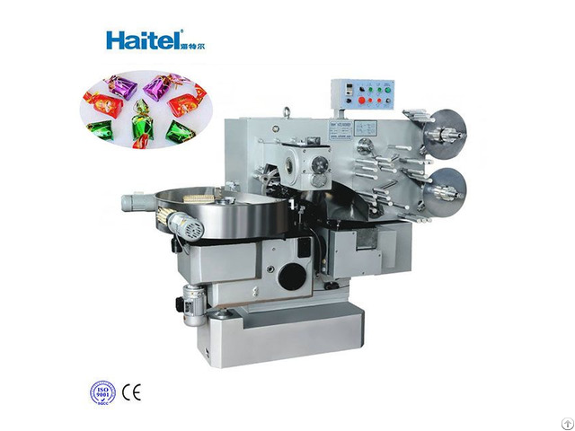 Ce Certificate Double Twist Hard Candy Wrapping Machine