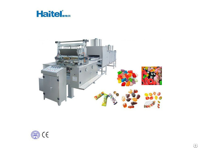 High Effciency Small Gummy Bear Depositing Making Machine Line