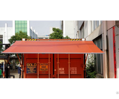 Folding Container Awning