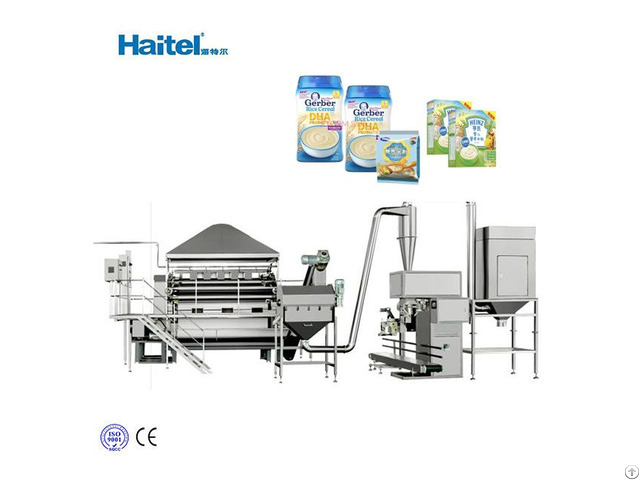 Baby Food Nutritional Powder Breakfast Cereal Making Machine Line