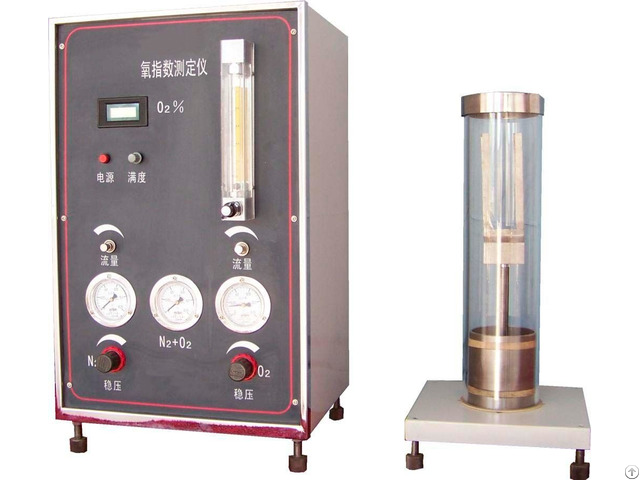 Critical Oxygen Index Test Apparatus