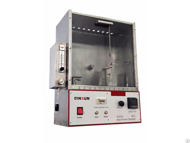 Automatic 45 Degree Textile Flammability Tester