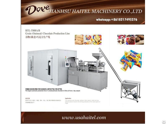 Oatmeal Chocolate Bar Snack Making Machine Line