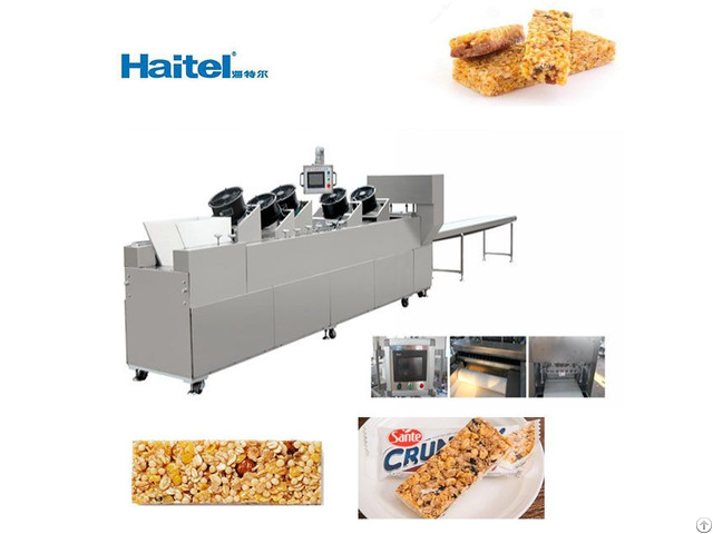 Commercial Industrial Automatic Peanut Candy Cereal Bar Cutting And Making Machine